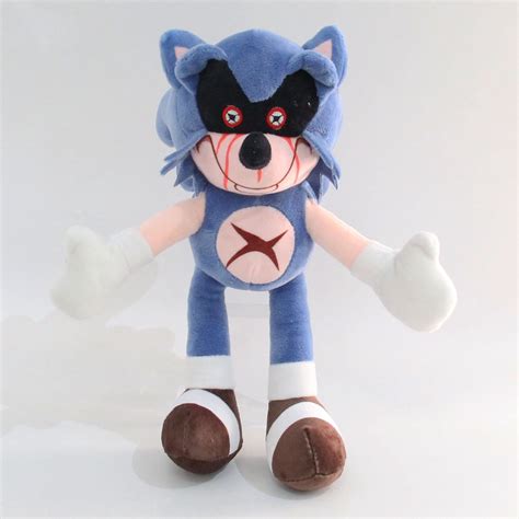 28CM Sonic The Hedgehog EXE Tails Sonic Plush Toy Cartoon Soft Stuffed ...