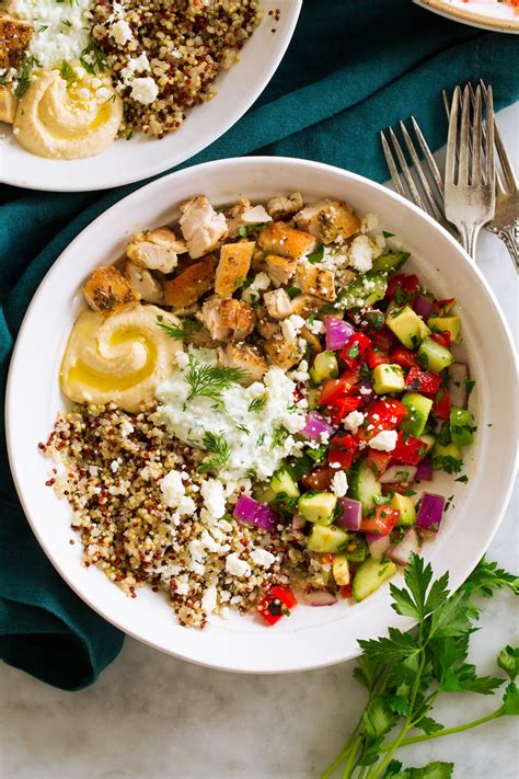 Greek Chicken Bowls - Cooking Classy