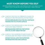 Swisse High Strength Wild Fish Oil 1500Mg - 200 Capsules