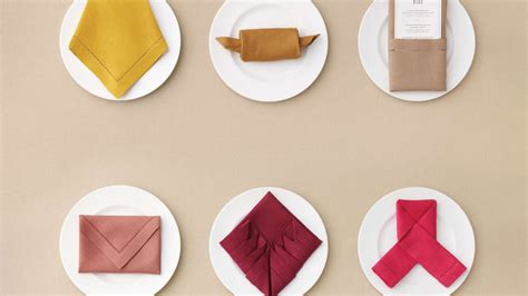 Decorative Paper Napkin Folding Ideas for Party – KimEcopak