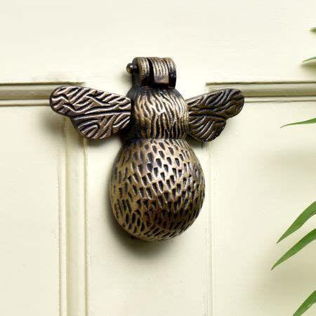 Antique Bumble Bee Iron Door Knocker