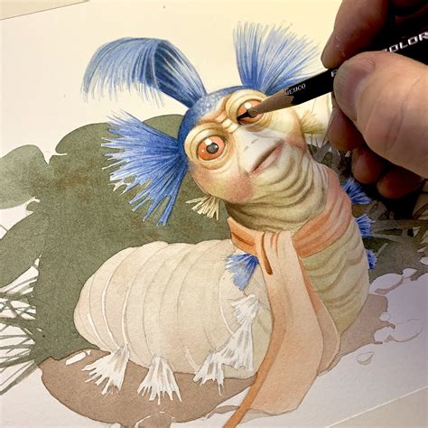 The Worm, Labyrinth Giclée Art Print(labyrinth Movie ), Art Print ...