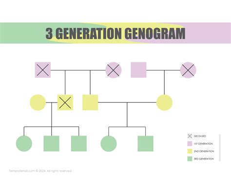 The Ultimate Guide to 3 Generation Genogram Templates