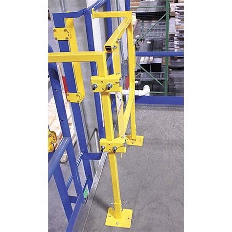 PS INDUSTRIES, 42 in Post Ht, Powder-Coated, Standoff Railing System ...