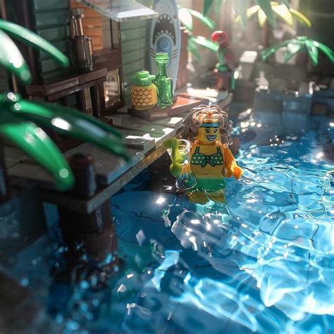 Image result for LEGO Swimming Pool Tutorial