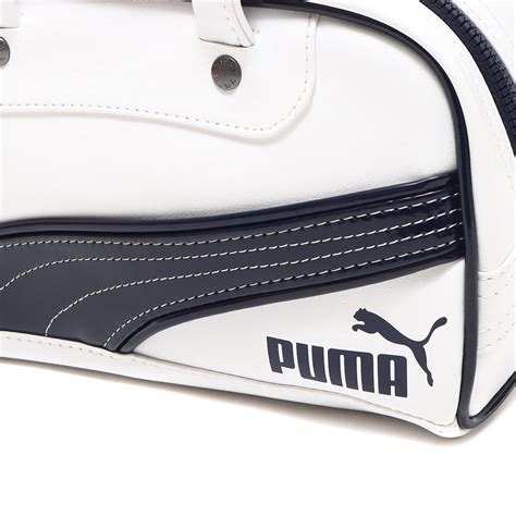PUMA PUMA RETRO MINI GRIP BAG PUMA WHITE/PUMA NAVY 23FA-I（プーマ プーマ レトロ ...