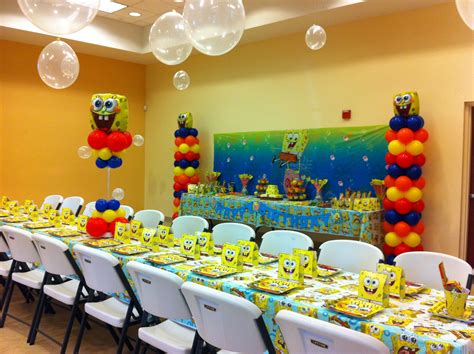 Spongebob Birthday Decorations Nearby at Jane Peterson blog