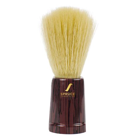 Spruce Shave Club Shaving Brush For Men with Wooden Finish Handle ...