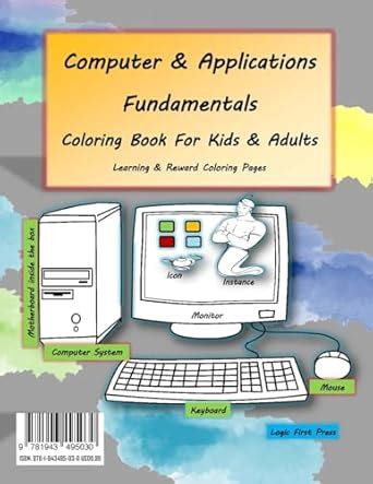 Buy Computer and Applications Fundamentals Coloring Book For Kids ...