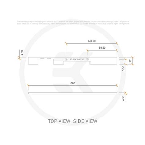 Buy EK-Quantum Vector² FTW3 RTX 3080/3090 ABP Side Cover - Silver ...