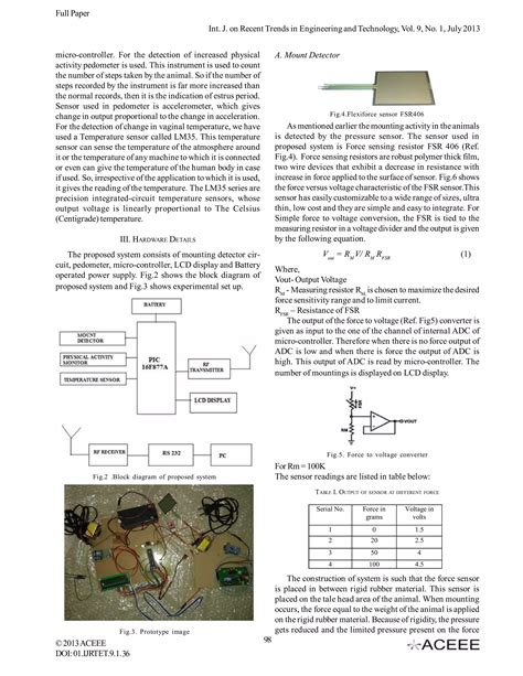 Automatic Estrus Detection System for Dairy Animals | PDF