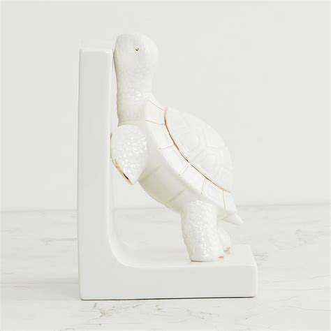 Buy Brighton Ceramic Turtle Book End from Home Centre at just INR 999.0