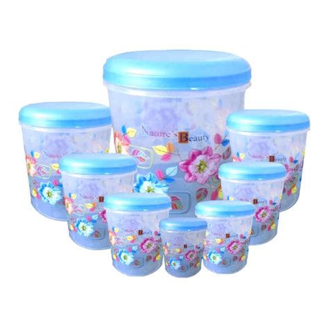 Buy MARVELLA AIR Tight Plastic Transparent Container Set (10000ML ...