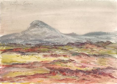 Landscape with watercolor 21 Painting by Eustaquio Carrasco | Saatchi Art