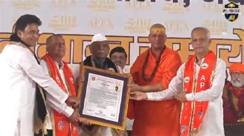 Dr. Achyuta Samanta receives 66th Honorary Doctorate from Apex ...