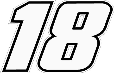 Kyle Busch - Free Coloring Pages