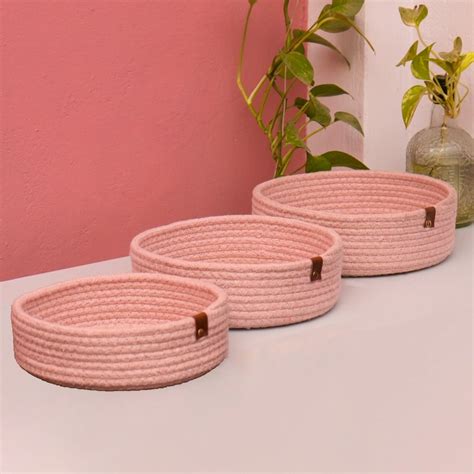 Handmade Nesting Basket (Set of 3) | Kitchen Organizers – Brown Living™