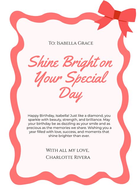 Half Fold Birthday Card Templates