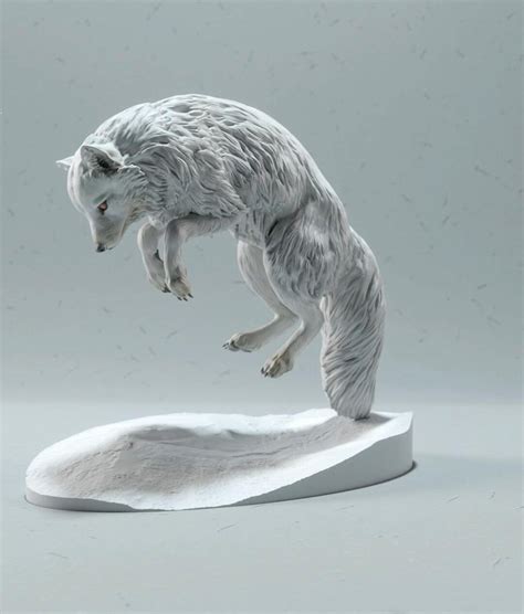 Fox 3D Print Stl File - Etsy