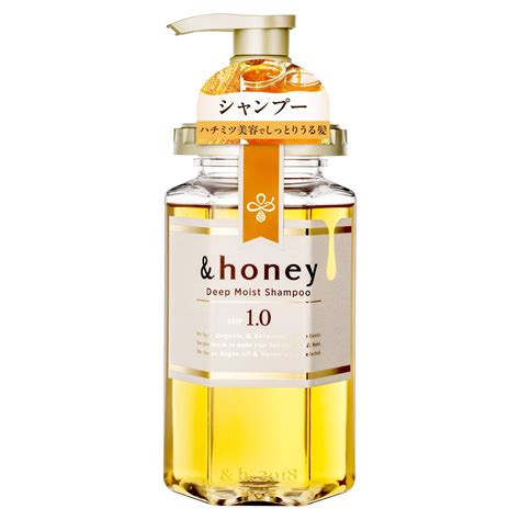 Amazon.com : & Honey (and Honey) Deep Moist Shampoo 1.0 440ml : Beauty ...