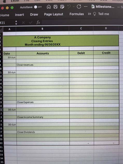 Solved Fill in the month's closing entries, and fill in the | Chegg.com