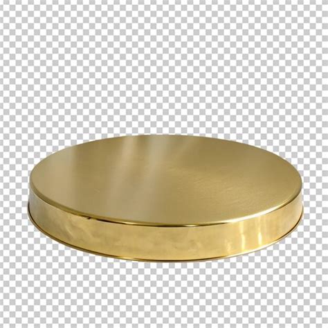 Golden 3d product platform | Premium AI-generated PSD