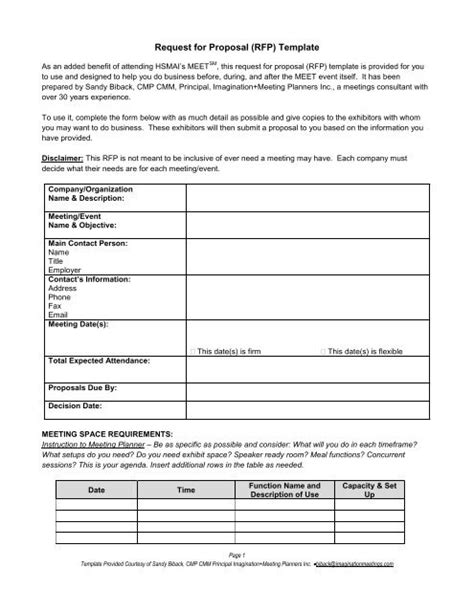 Request for Proposal Example 的图像结果