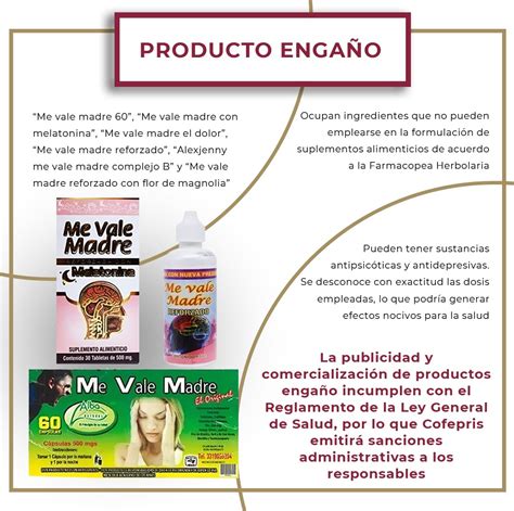 ALERTA SANITARIA POR CHUPA PANZA y ME VALE MADRE