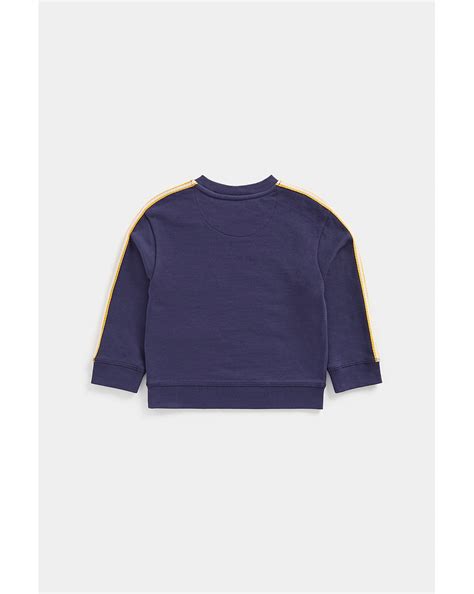 Buy Boys Full Sleeves Sweatshirt Slogan Print-Blue Online at Best Price ...