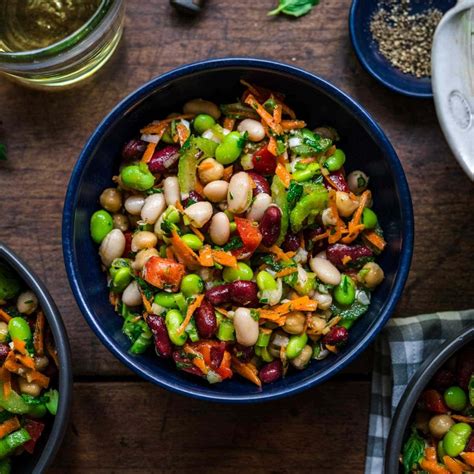 Four Bean Salad Recipe | Gluten Free Goddess Recipes