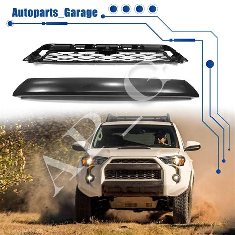 Buy Front Bumper Grille For Toyota 2014-2019 4Runner Upper Mesh Grill ...