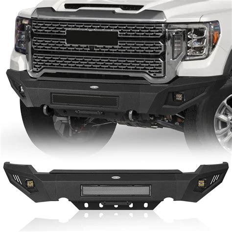 Aftermarket 2020-2023 GMC Sierra 2500/3500HD Front Bumper - Hooke Road – Hooke Road 4x4