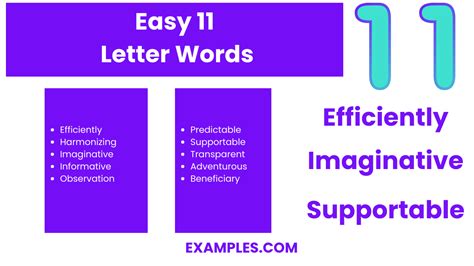 450+ 11 Letter Words, Meaning ,PDF