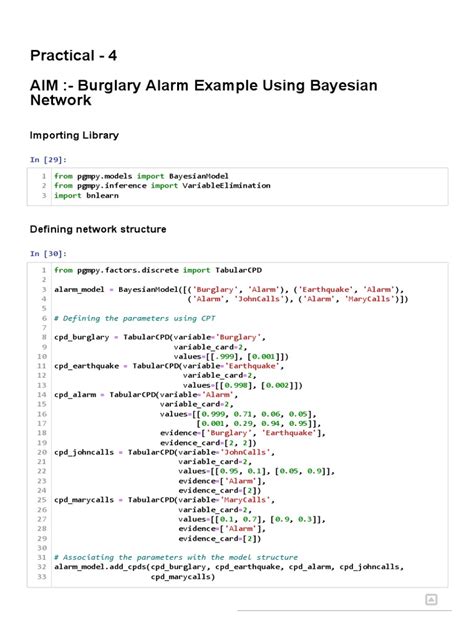 Bayesian Network Example Problems 的图像结果