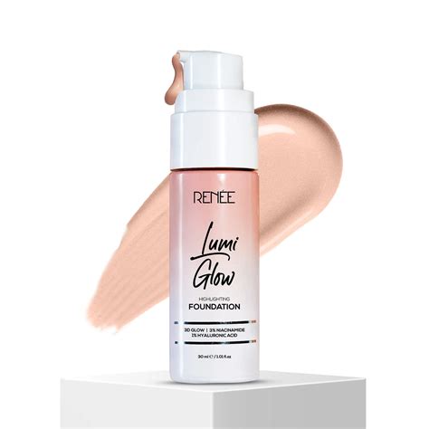RENEE Lumi Glow Highlighting Liquid Foundation With 3D Glow For Lumino ...