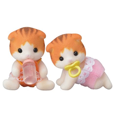 Epoch Calico Critters Maple Cat Twins