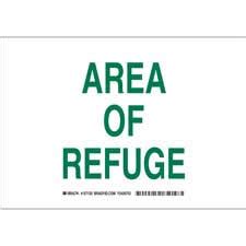Area Of Refuge Sign | Brady | BradyIndia.co.in