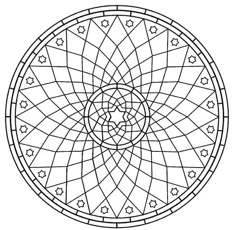 Mandala Coloring Pages Free Printable