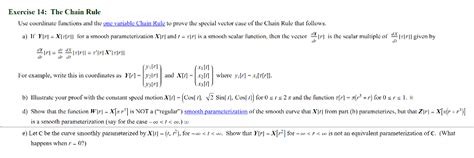 Image result for Chain Rule Vector Functions