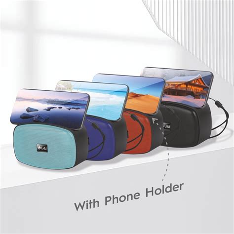 U&i Stone Series 8W Output Bluetooth Speaker with 6 Hours Battery Back ...