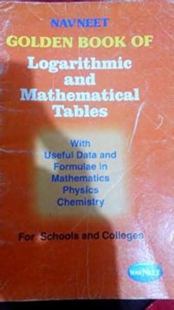 LOGARITHM TABLE NAVNEET : Amazon.in: Books