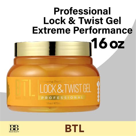 BTL Professional Lock & Twist Gel Extreme Performance 16 OZ | BRAID BEAUTY