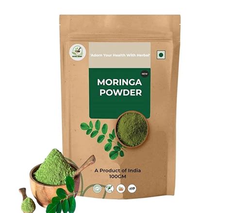 Buy Natural & Organic Moringa Leaf Powder Online from DIVINE HERBS at ...