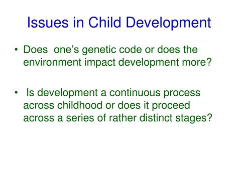 Image result for Child Development Issues Example