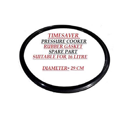 Buy Time Saver Pressure Cooker Rubber Gas kit Capacity =16 LTR Diameter ...