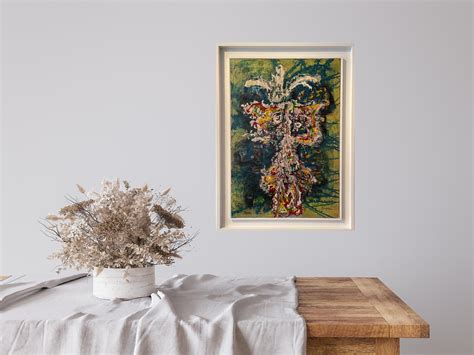 Joseph Duncan - "Owl by Night" A Post-War Expressionistic Oil Painting ...