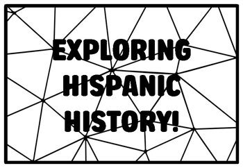 EXPLORING HISPANIC HISTORY! Hispanic Heritage Month Coloring Pages ...
