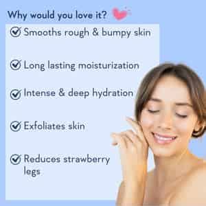 Buy WISHCARE 10% AHA + 1% BHA BODY LOTION - SMOOTHS ROUGH & BUMPY SKIN ...
