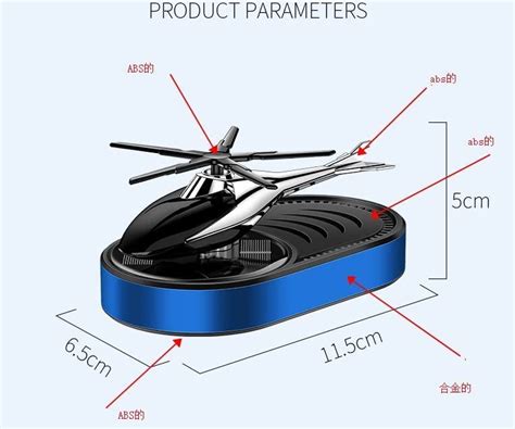 Car Aroma Diffuser Air Freshener Perfume Solar Power Dashboard ...