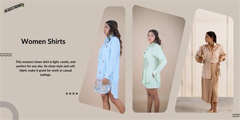 Elevate Your Wardrobe with Luxury Shirts for Women: Linen and Cotton E ...